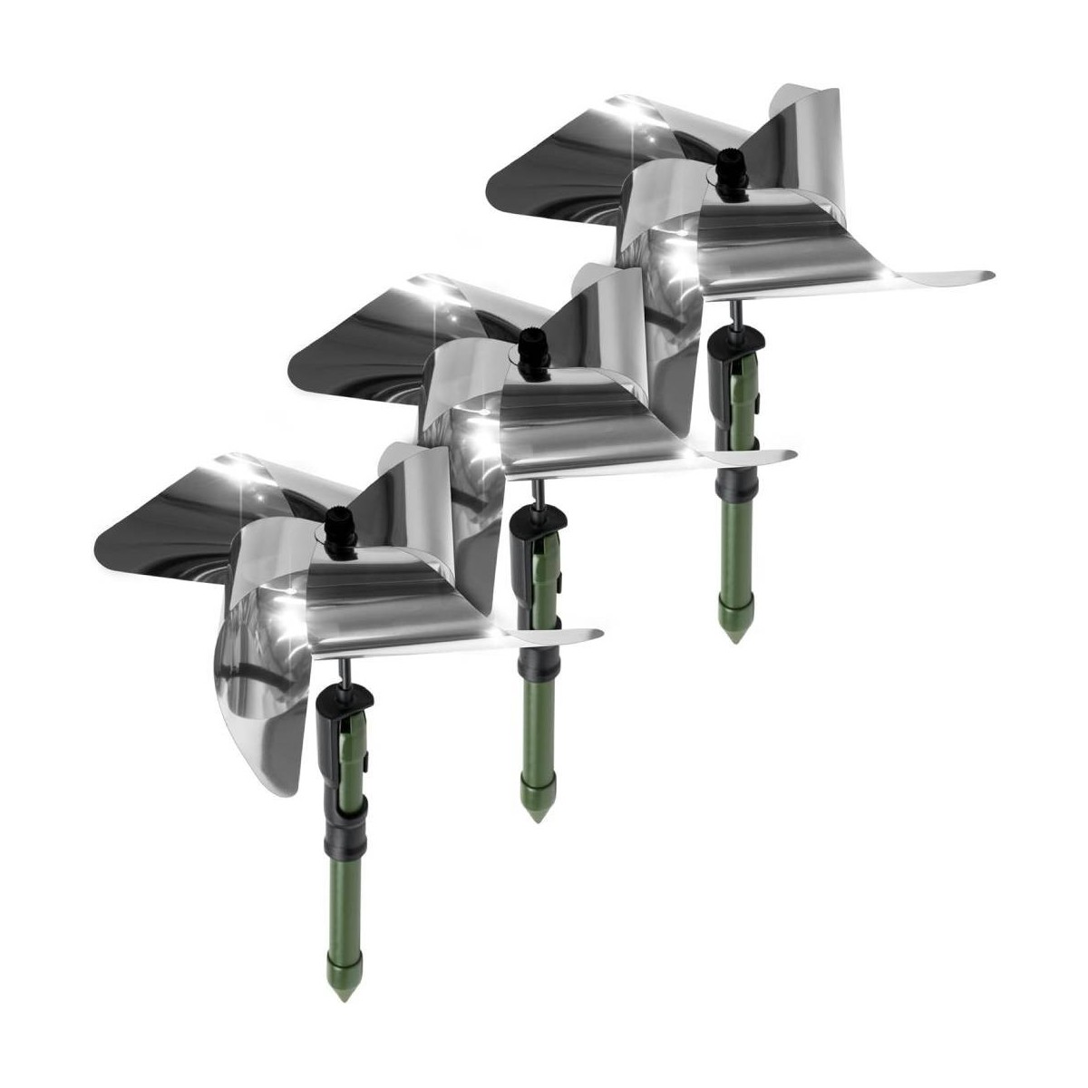 Girandole Scaccia-Uccelli | Set di 3 | BirdGard Iberia