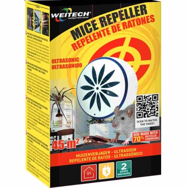Repellente per Topi e Insetti - WK0523  - BirdGard Iberia - Italia