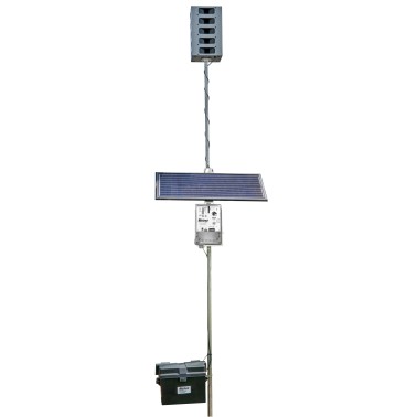 Bird Gard Super Pro Amp con Pannello Solare e Scatola per la Batteria